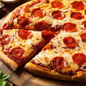 Spicy Pepperoni Pizza